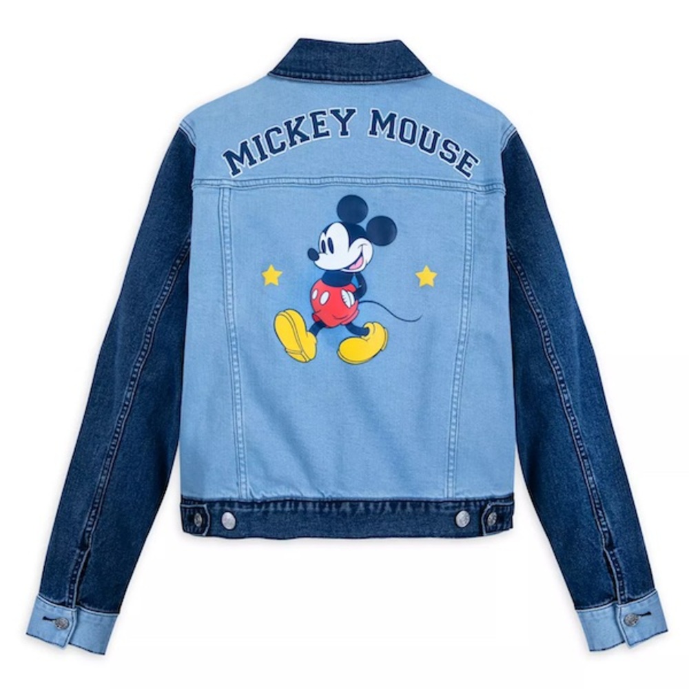 NWT Disney By Her Universe Mickey Mouse Denim Jacket SZ-2X - Picture 5 of 16